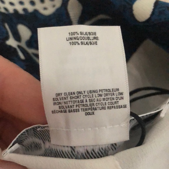 Oscar de la Renta Silk Patchwork Dress - Picture 6 of 10